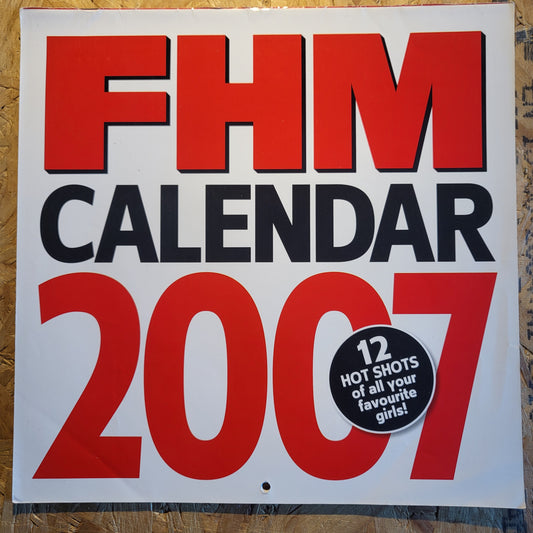 FHM Magazine Calendar 2007 (BB005) Keeley Hazell Abbey Clancy Victoria Silvstedt