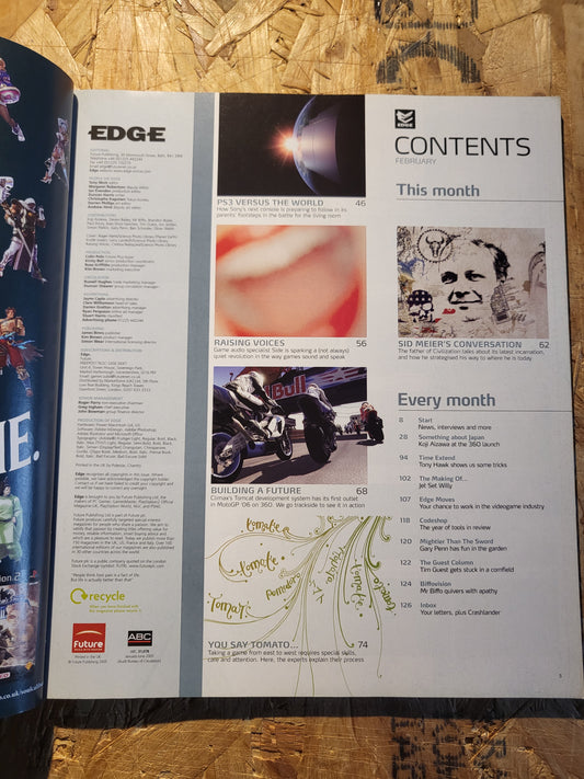 EDGE Magazine February 2006 (1042) PlayStation 3 versus the world - Dead or Alive 4