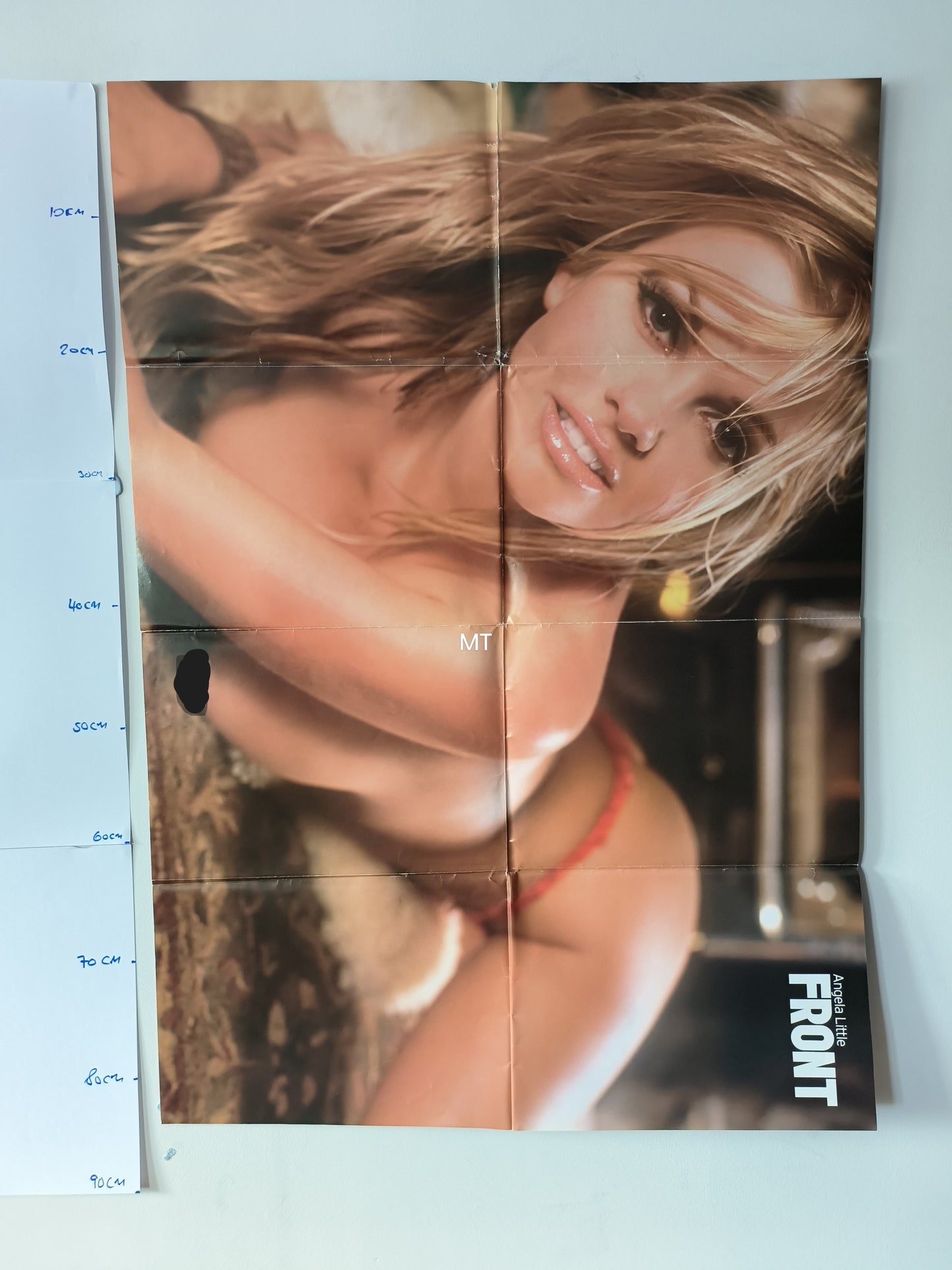 FRONT Magazine POSTER Angela Little / Daniella Vesterlund  LARGE RARE (1068)