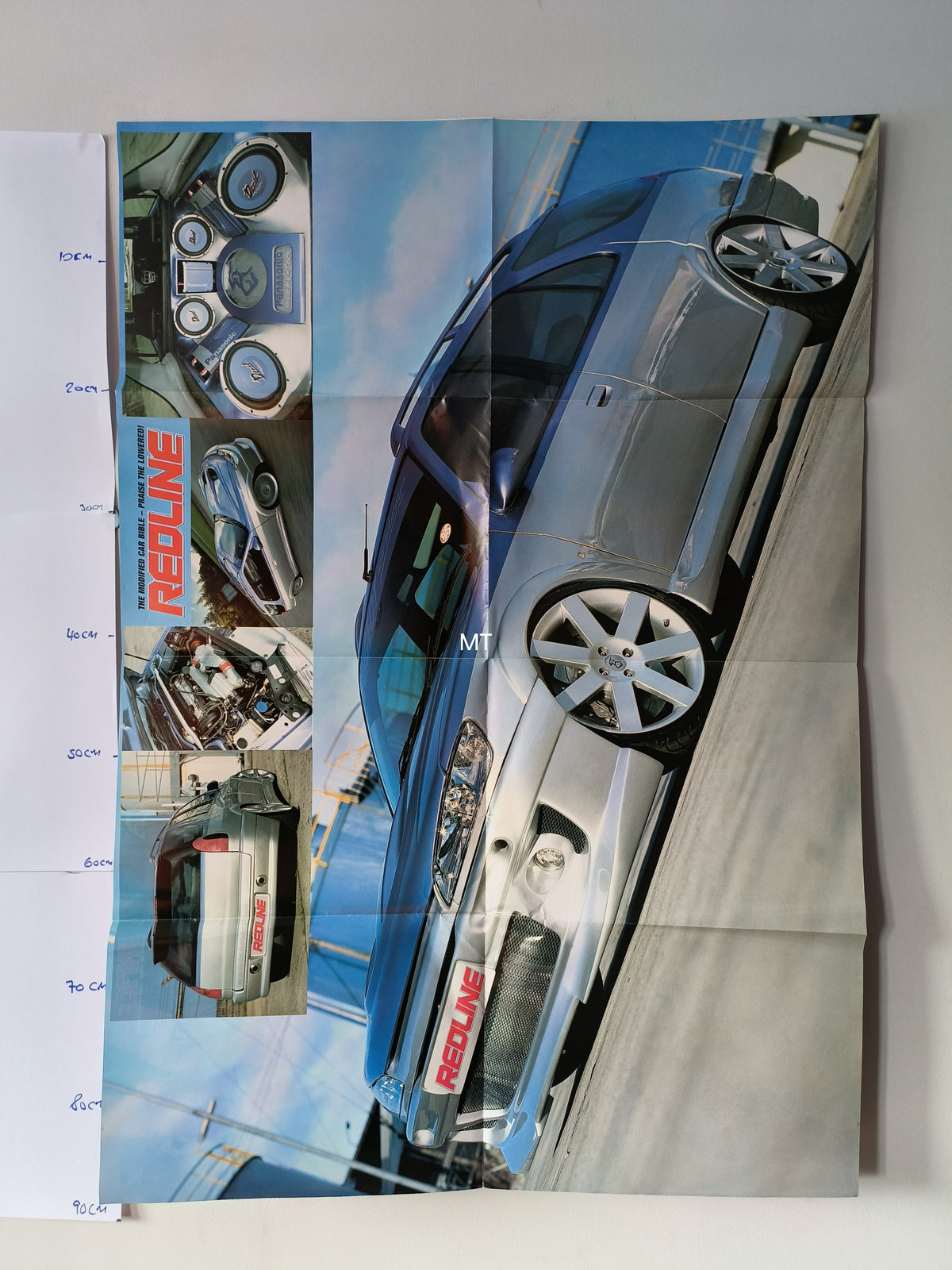 Redline Magazine Pattern REDLINE Magazine Poster (1070) – Lads Mags