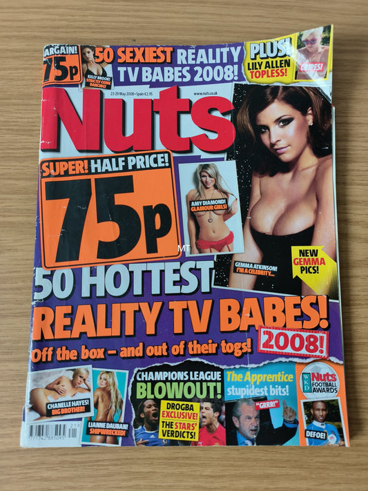 Nuts Magazine 23-29 May 2008 Gemma Atkinson Lily Allen Amy Diamond SKU 1555