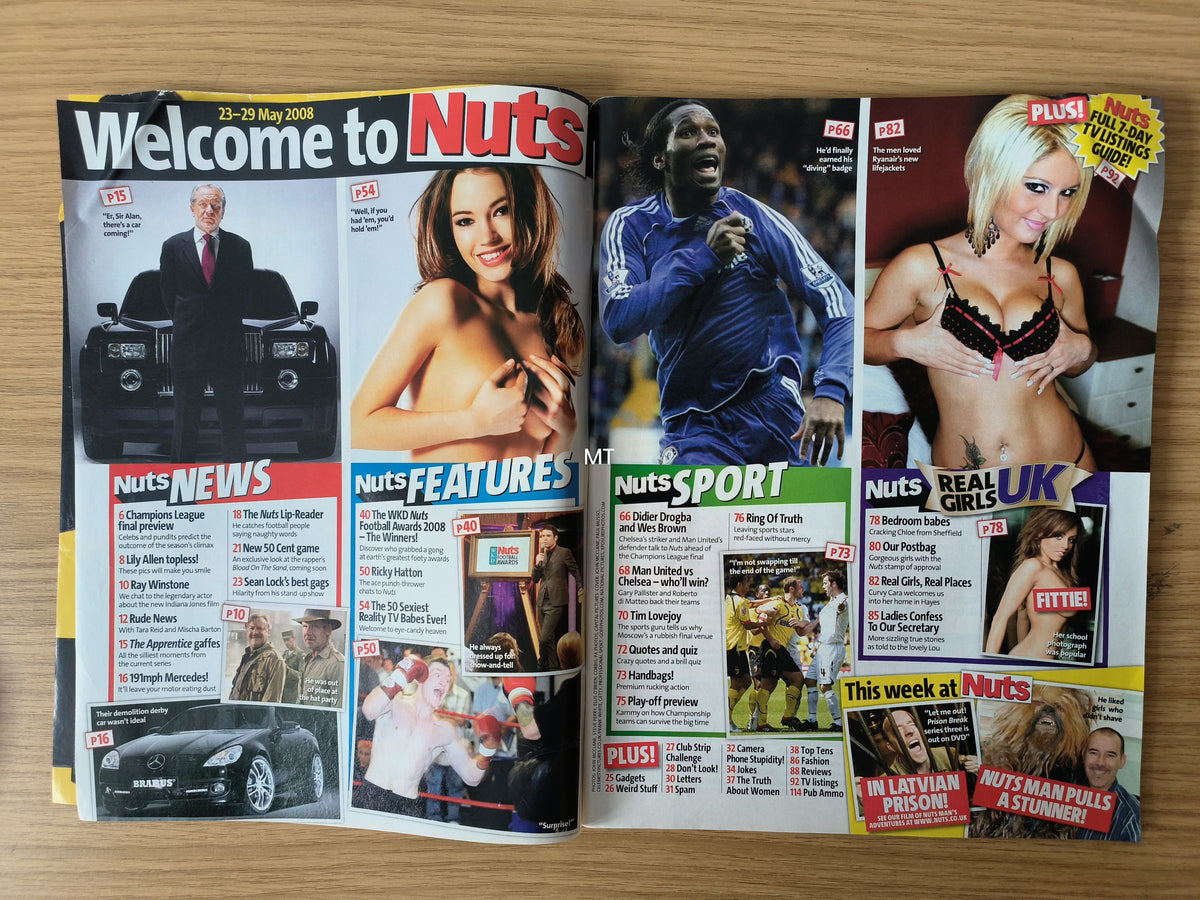 Nuts Magazine 23-29 May 2008 Gemma Atkinson Lily Allen Amy Diamond SKU 1555