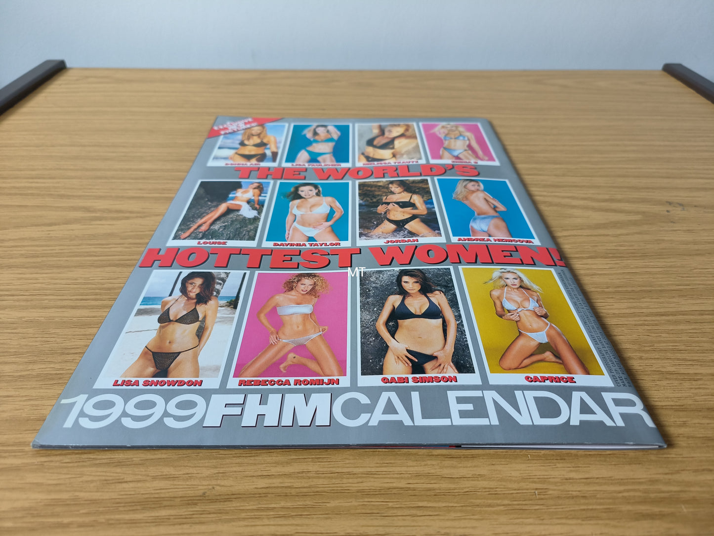 FHM Magazine Calendar 1999 (1089) Donna Air Caprice Lisa Snowdon