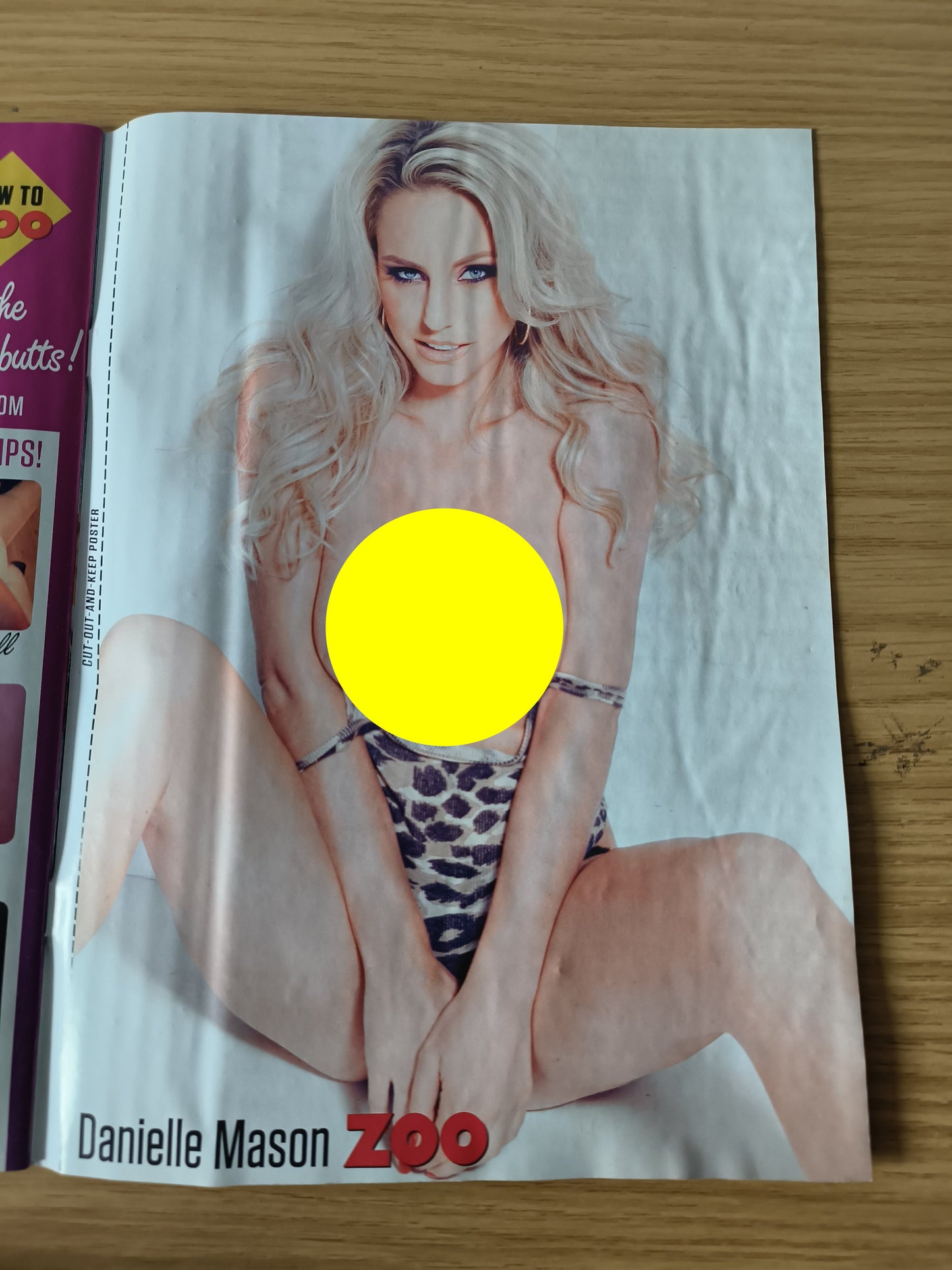 ZOO Magazine 16-22 March 2012 DAMAGED (1092) Danielle Mason Ellie Richie Amy Green