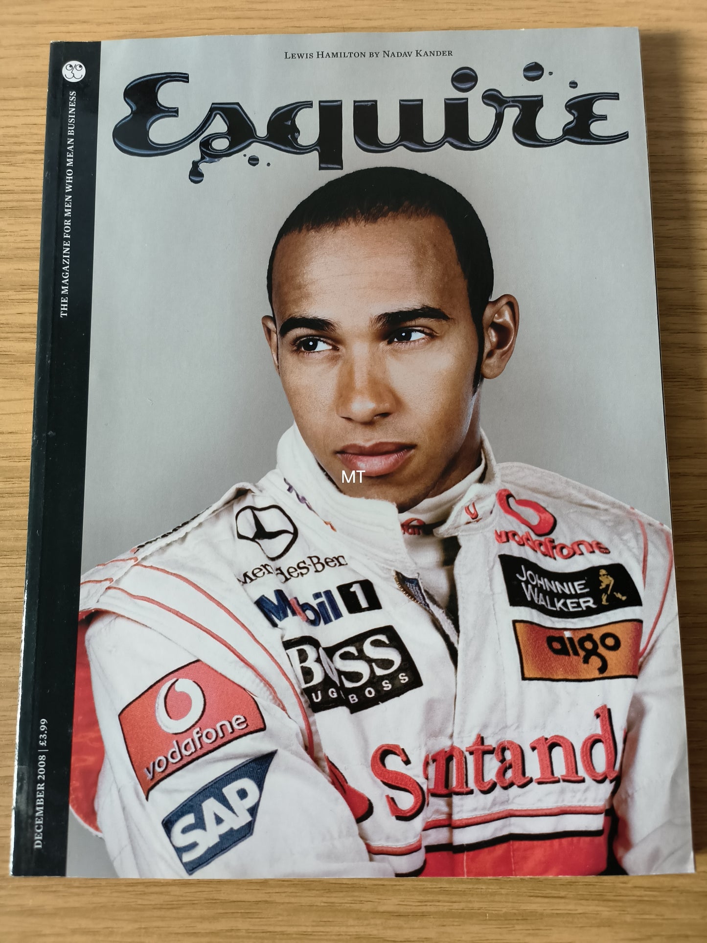 ESQUIRE Magazine December 2008 (1105) LEWIS HAMILTON PETER CAPALDI RICKY GERVAIS