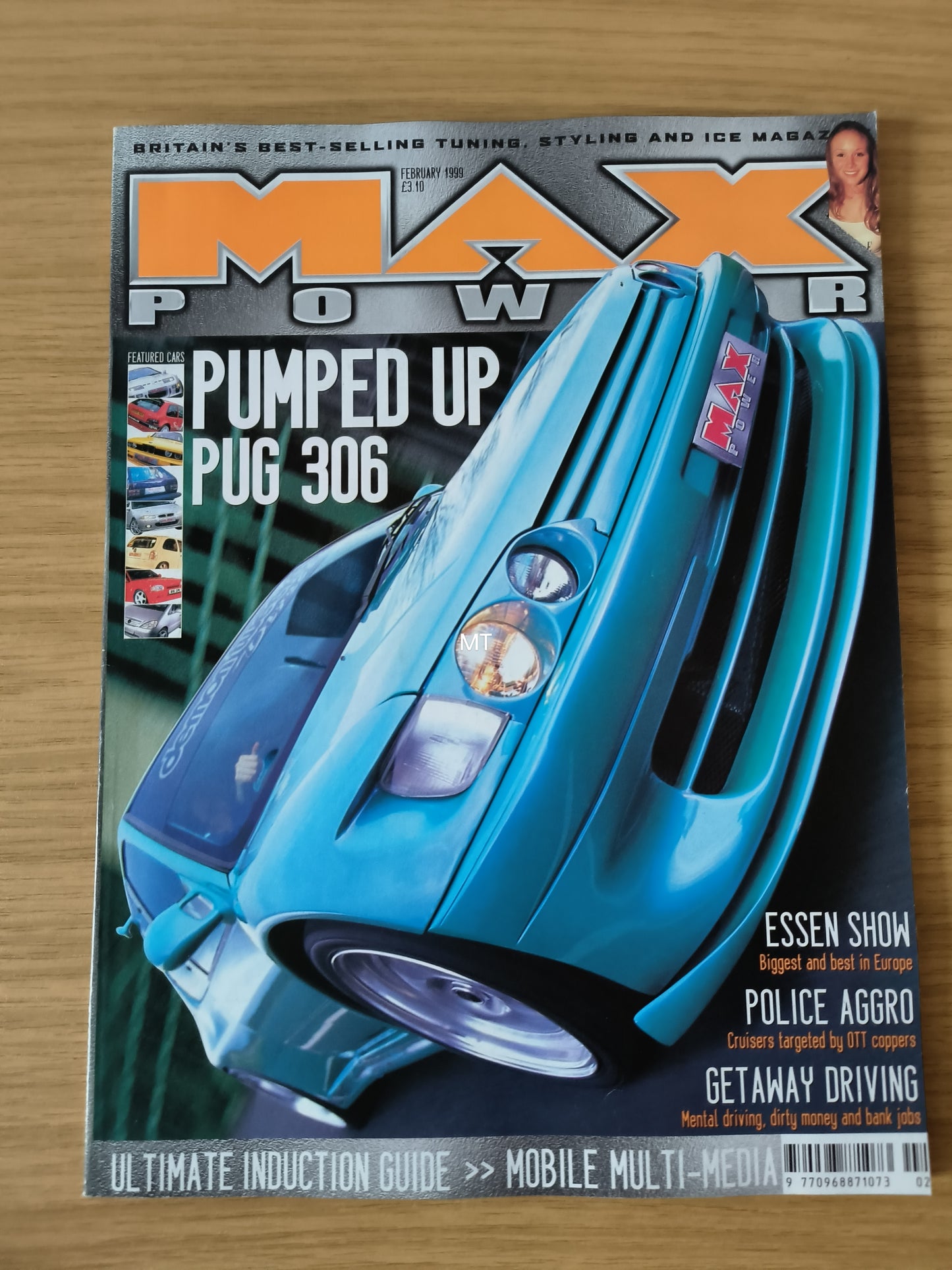 MAX POWER Magazine February 1999 (1108) VR6 Turbo Polo 300ZX Rover 200 XR3i