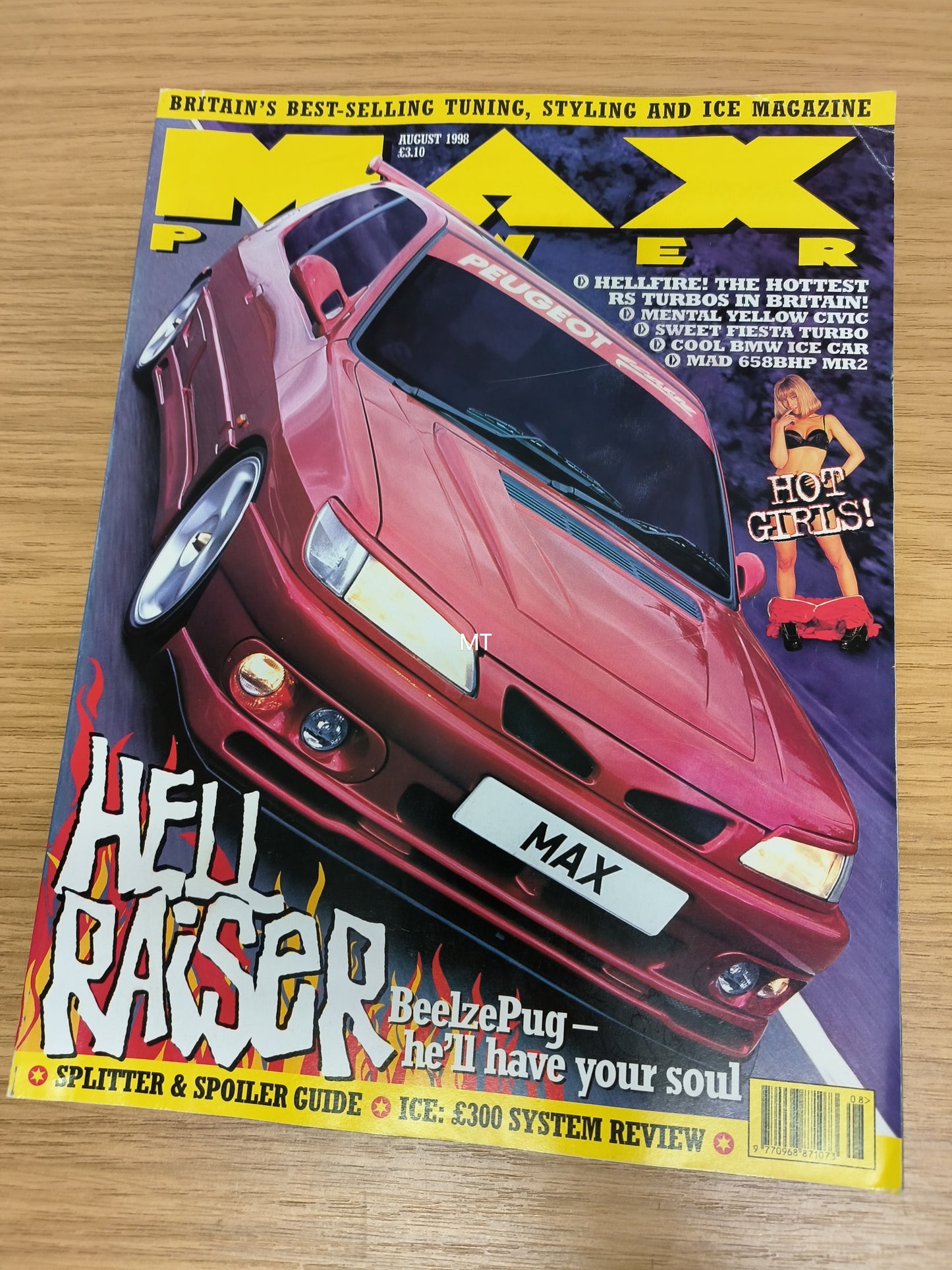 MAX POWER Magazine August 1998 (1110) Hell raiser Beelze pug