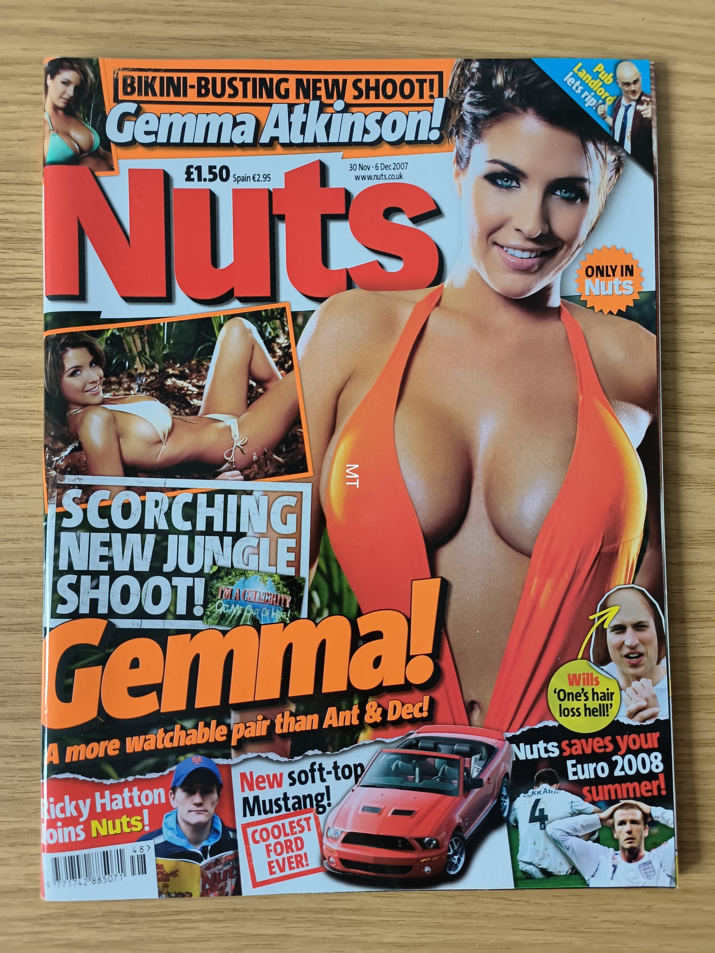 NUTS Magazine 30 November 6 December 2007 (RARE)(1119) Gemma Atkinson