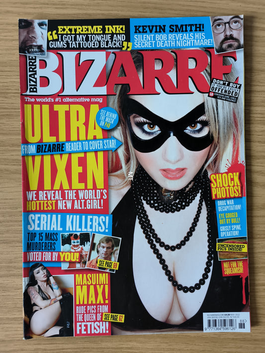 BIZARRE Magazine May 2012 (1120) POSTER Poppy Thorn Masuimu Max