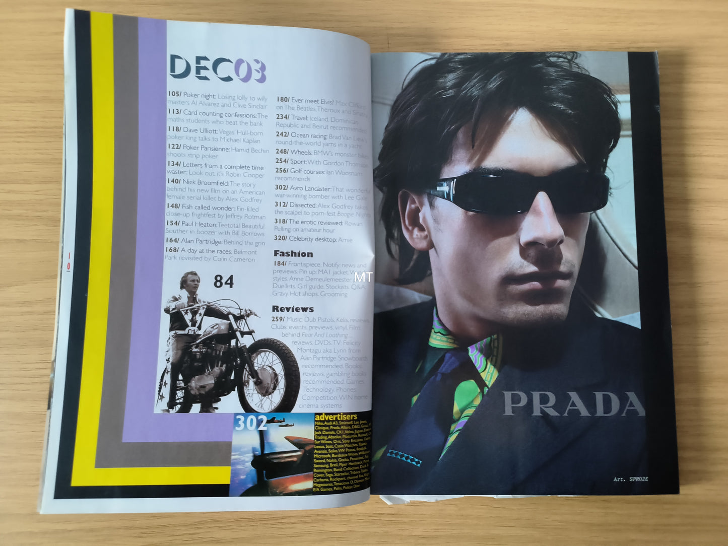 JACK Magazine December 2003 Gambling Issue | Alan Partridge | Paul Heaton | Nick Broomfield
