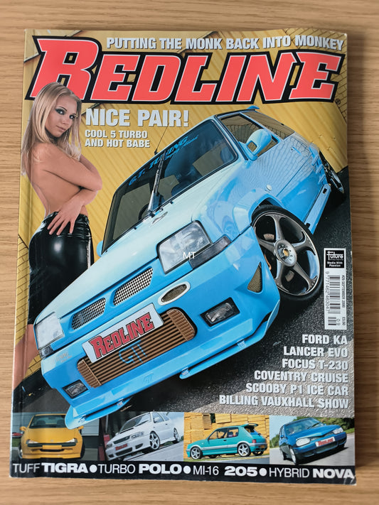Redline Magazine September 2000 | Nice Pair Issue | Cool 5 Turbo | Tigra | Turbo Polo | Hybrid Nova