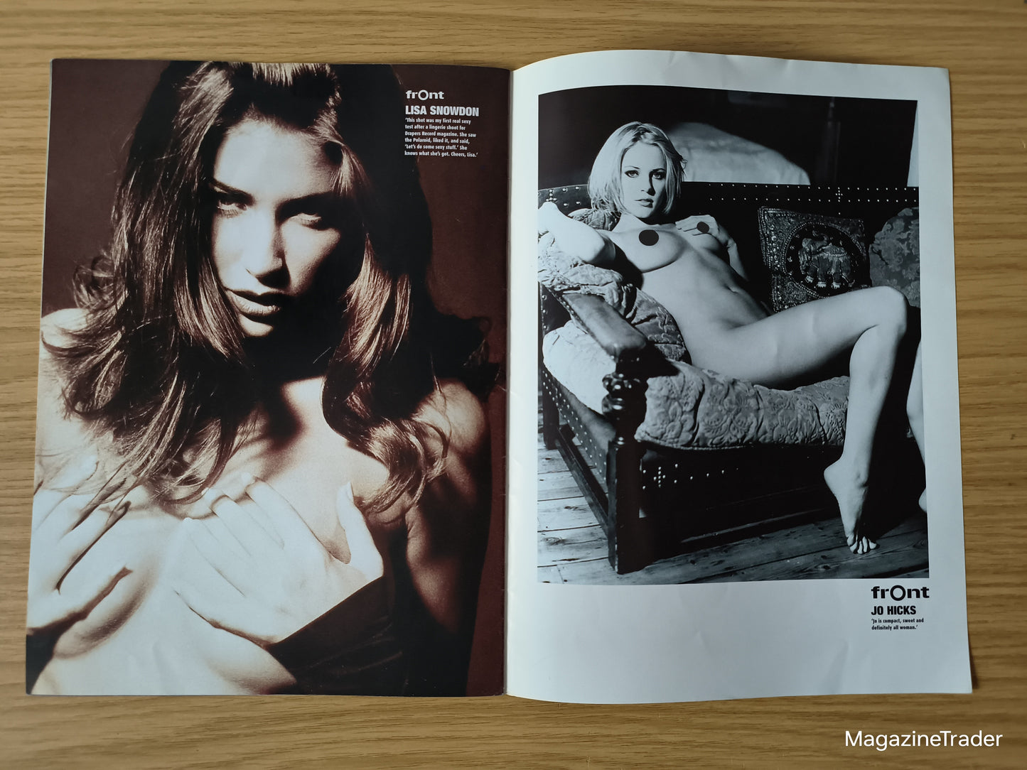 FRONT Magazine Supplement – Fabulous Femmes | Jordan (Katie Price) • Lisa Snowdon • Jo Hicks | Steve Perry