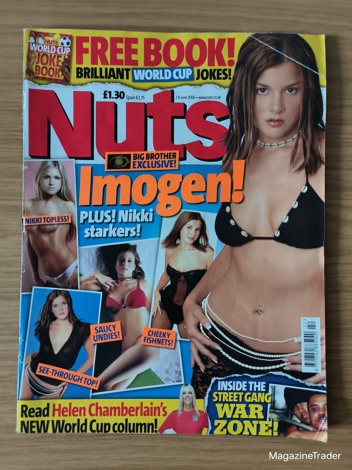 Nuts Magazine 2–8 June 2006 Imogen Thomas Nikki Grahame Grace Helen Chamberlain