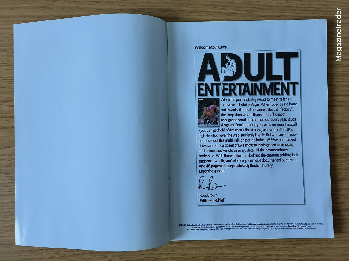 FHM Supplement Adult Entertainment 2007 Tera Patrick Sunny Leone Adriana Sage