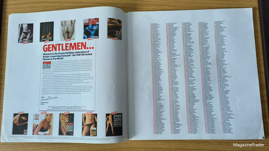 FHM Decade of 100 Sexiest Women In The World Supplement Britney Spears JLo