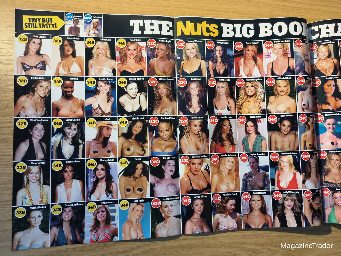 Nuts Magazine 1-7 April 2005 Lucy Pinder Michelle Marsh Jennifer Ellison Didier Drogba