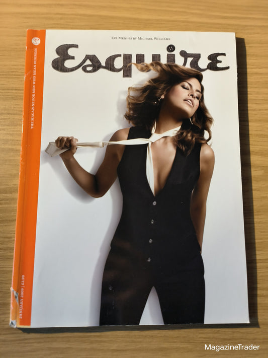 Esquire Magazine January 2009 Eva Mendes Joanna Page Tom Jones