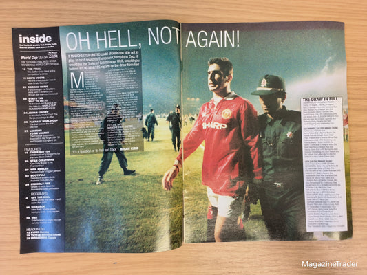 90 Minutes Magazine  30 July 1994 - Chris Sutton Blackburn How Much?! £5 Million Mad About The Roy Collymore United