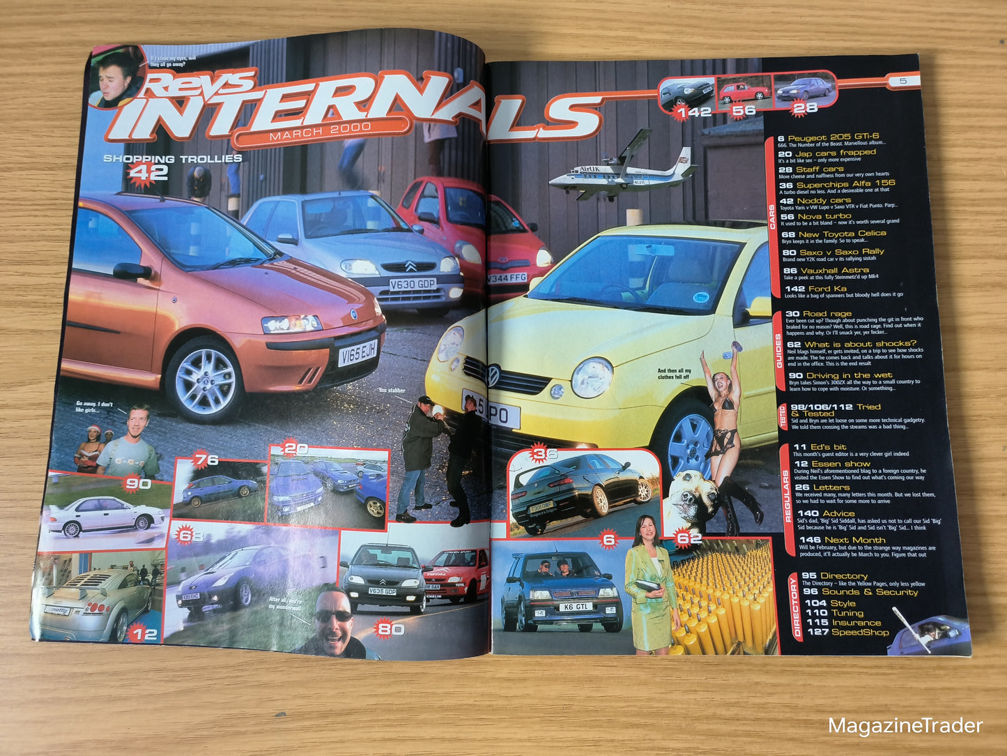 Revs Magazine - March 2000 - We're Not Worthy Evo VI 22B Scooby R33 Skyline Celica GT4