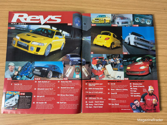 Revs Magazine Issue 39 - May 2001 - Barkin' Mad Insane Corsa Worth Floggin' Your Nova For