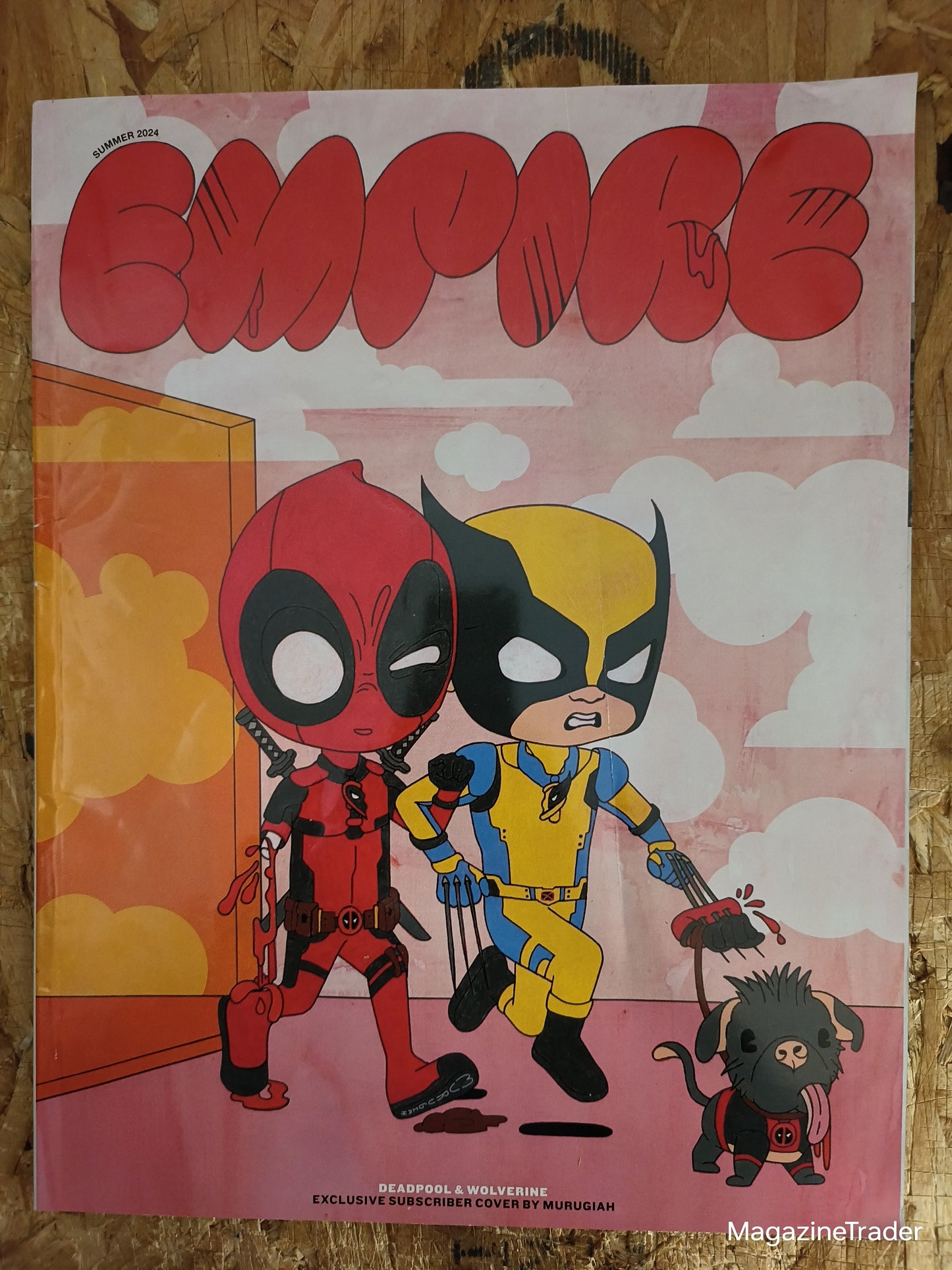 Empire Magazine - Summer 2024 - Deadpool & Wolverine Exclusive Subscriber Cover by Murugiah