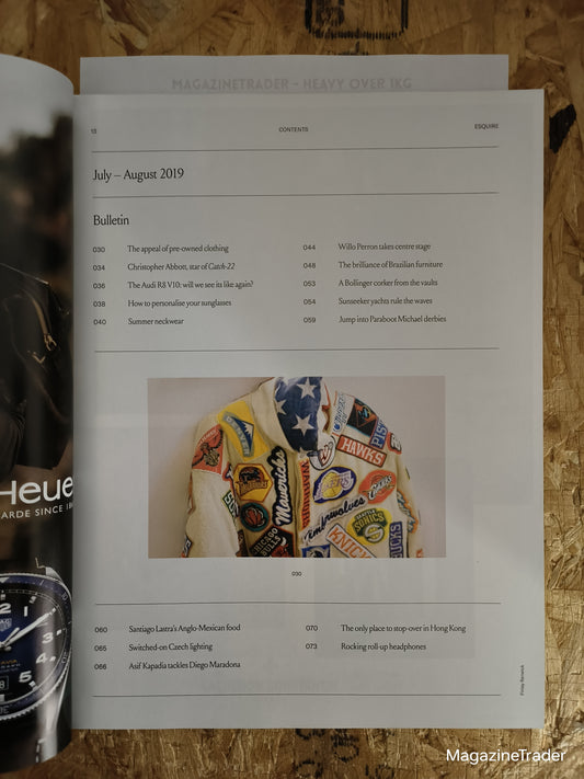 Esquire Magazine - July/August 2019 - A Day Out in the Country at Hilltop House Gloucestershire