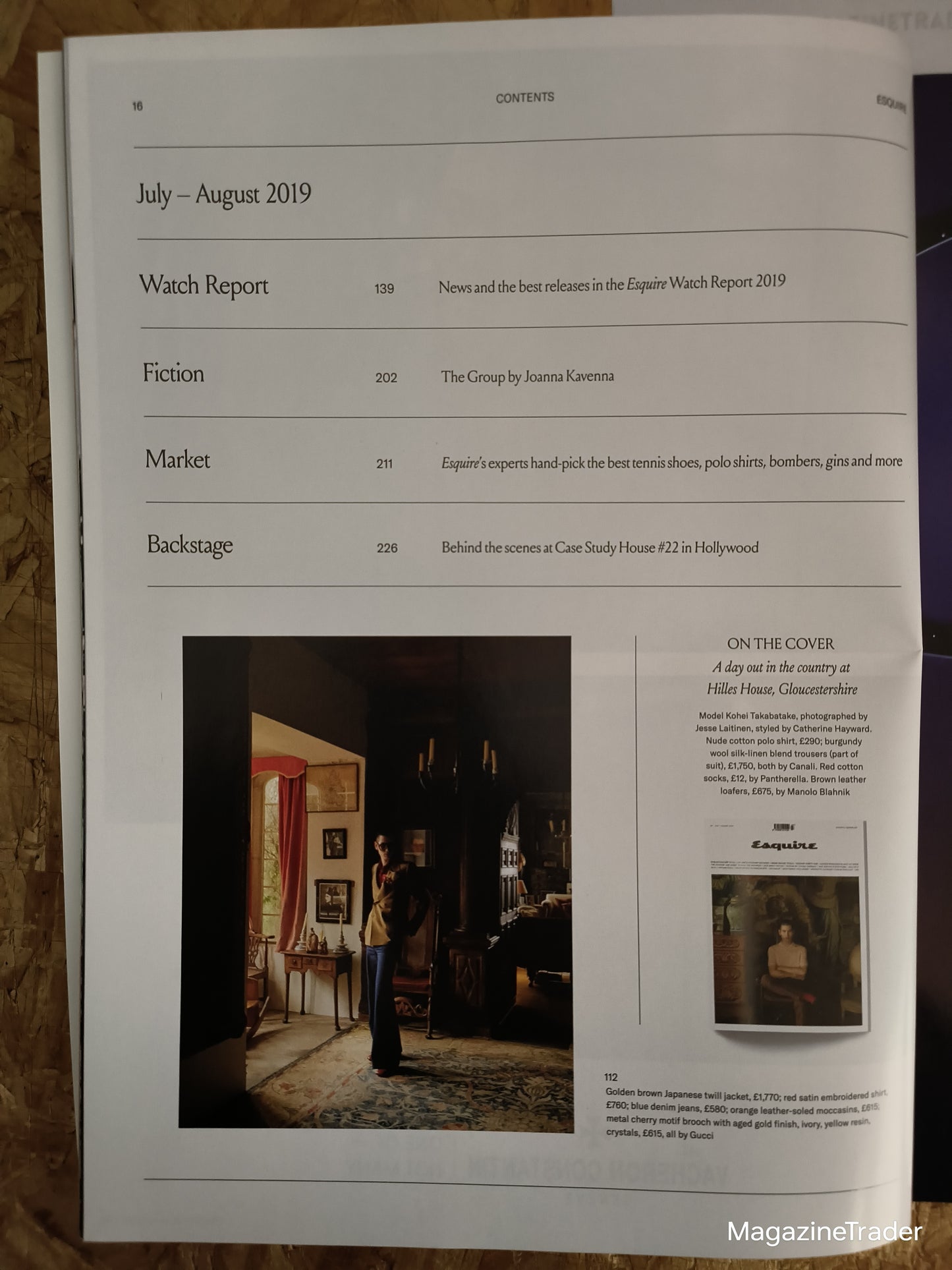 Esquire Magazine - July/August 2019 - A Day Out in the Country at Hilltop House Gloucestershire