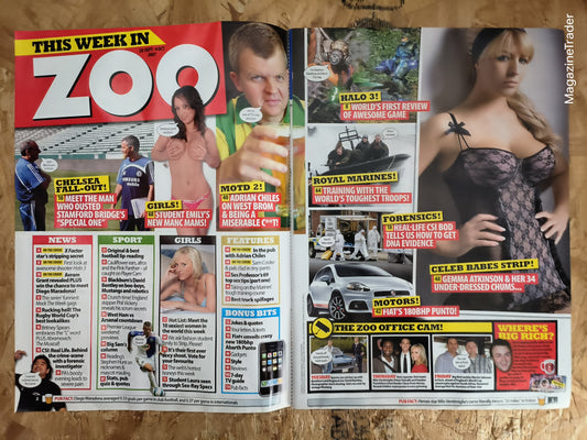 Zoo Magazine 28 September 4 October 2007 POSTER Sam Cooke SARAH HARDING DANIELLE LLOYD