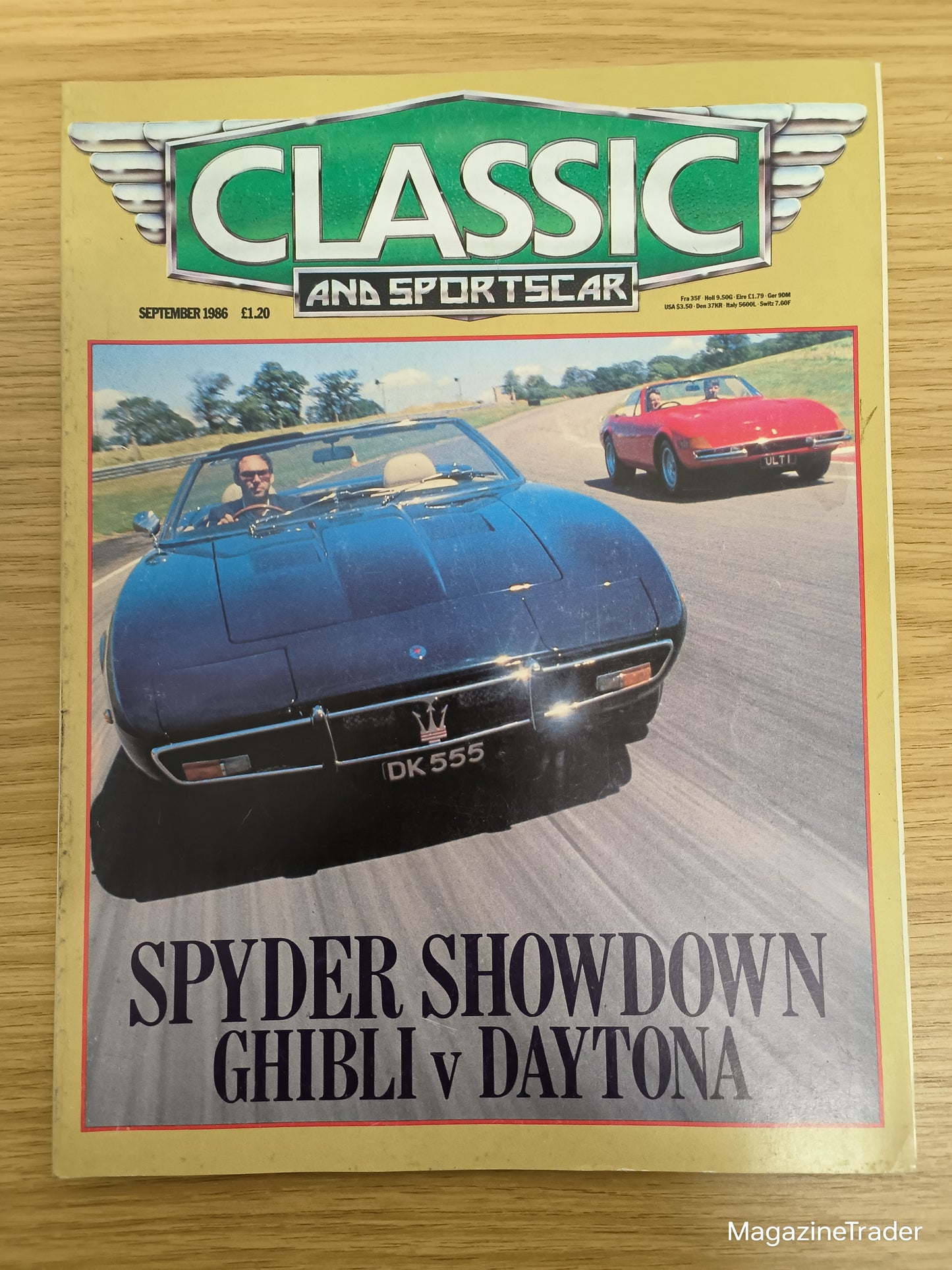 Classic & Sports Car October 1986 (1155) Aston Martin V8 Vantage Jaguar XKSS