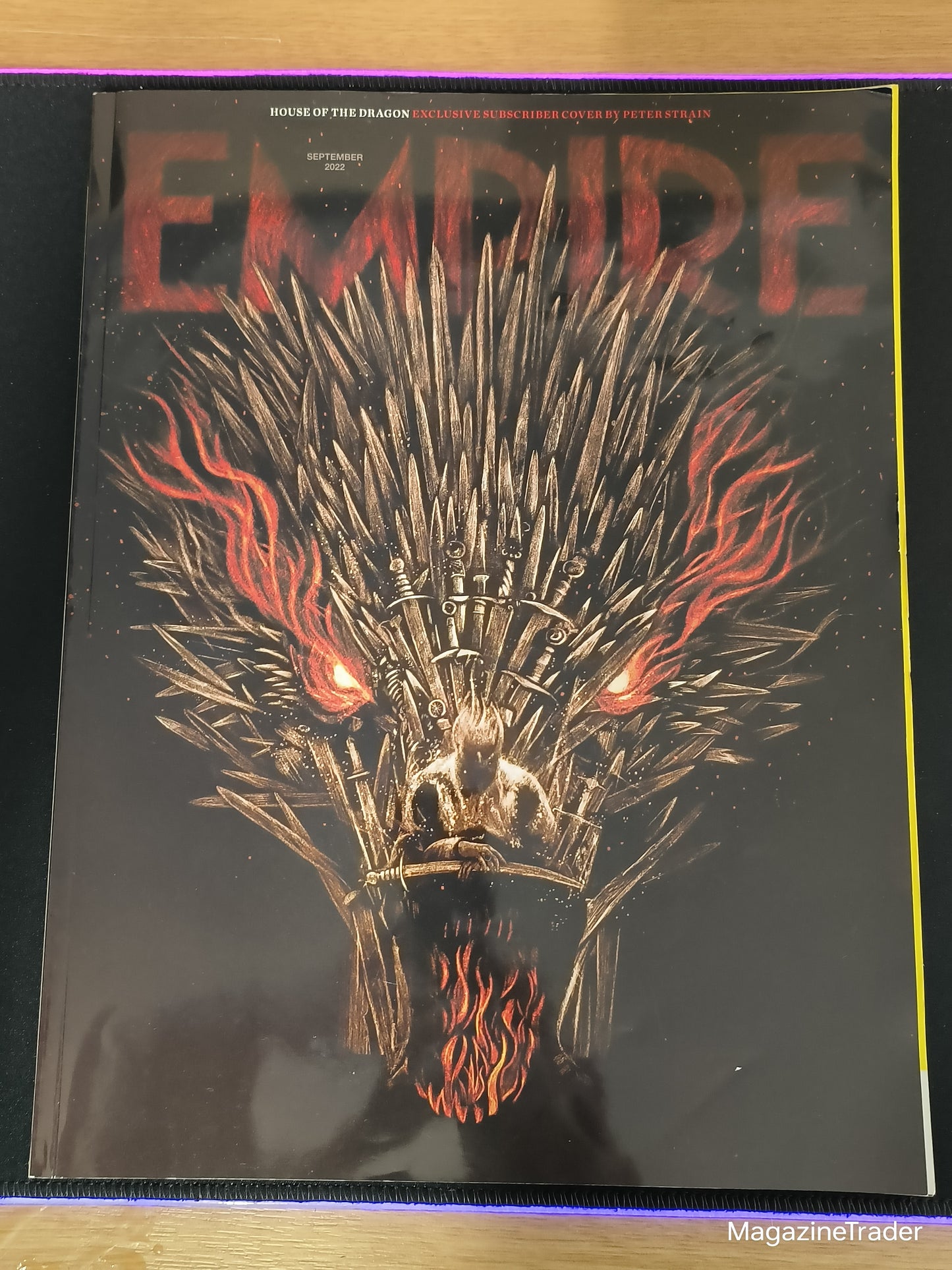 Empire Magazine September 2022 House of the Dragon Subscriber Cover Peter Strain