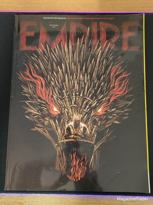 Empire Magazine September 2022 House of the Dragon Subscriber Cover Peter Strain