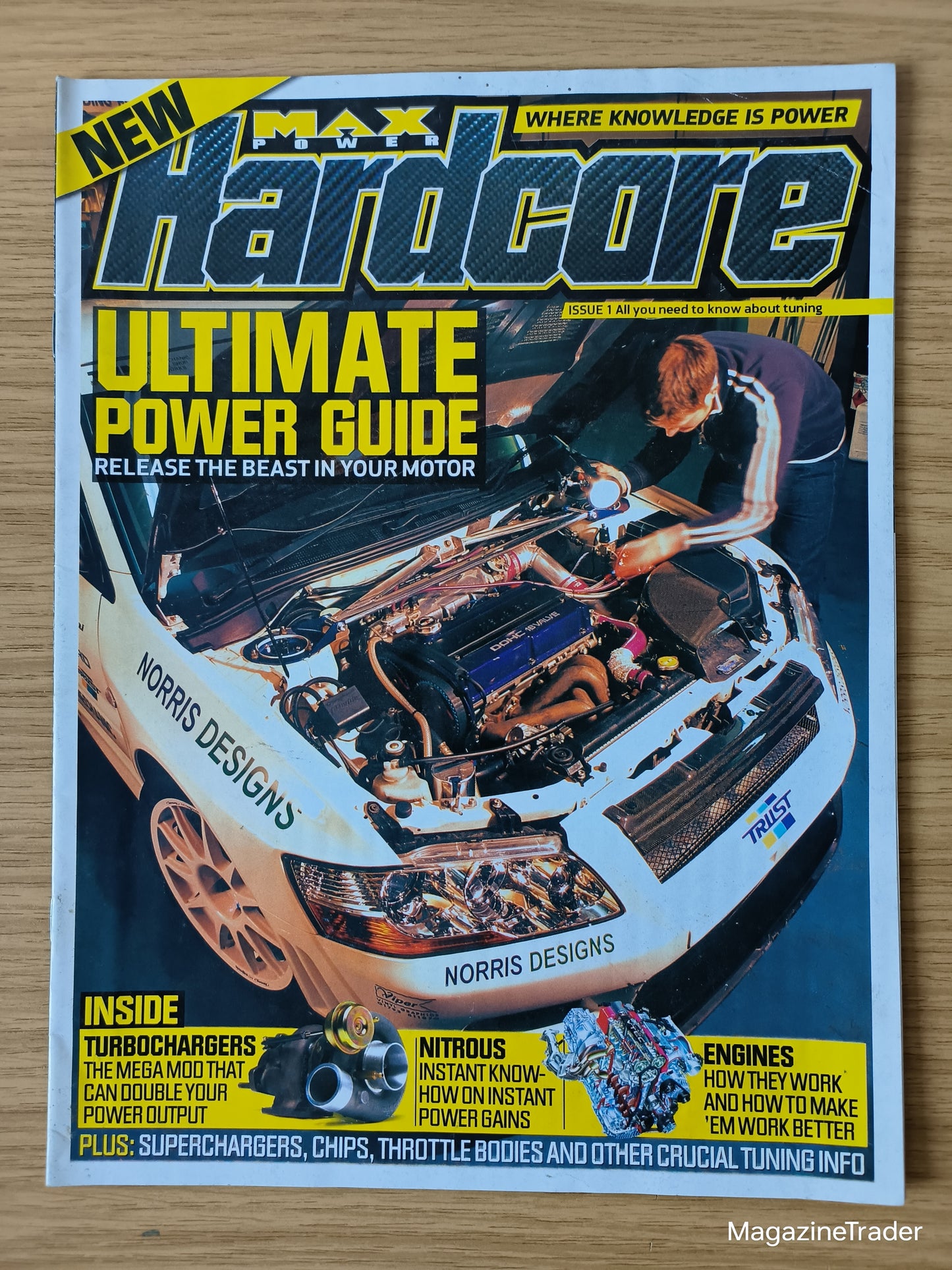 Max Power Hardcore Supplement Issue 1 (1160) Tuning Guide Sumo Power R34 GT-R
