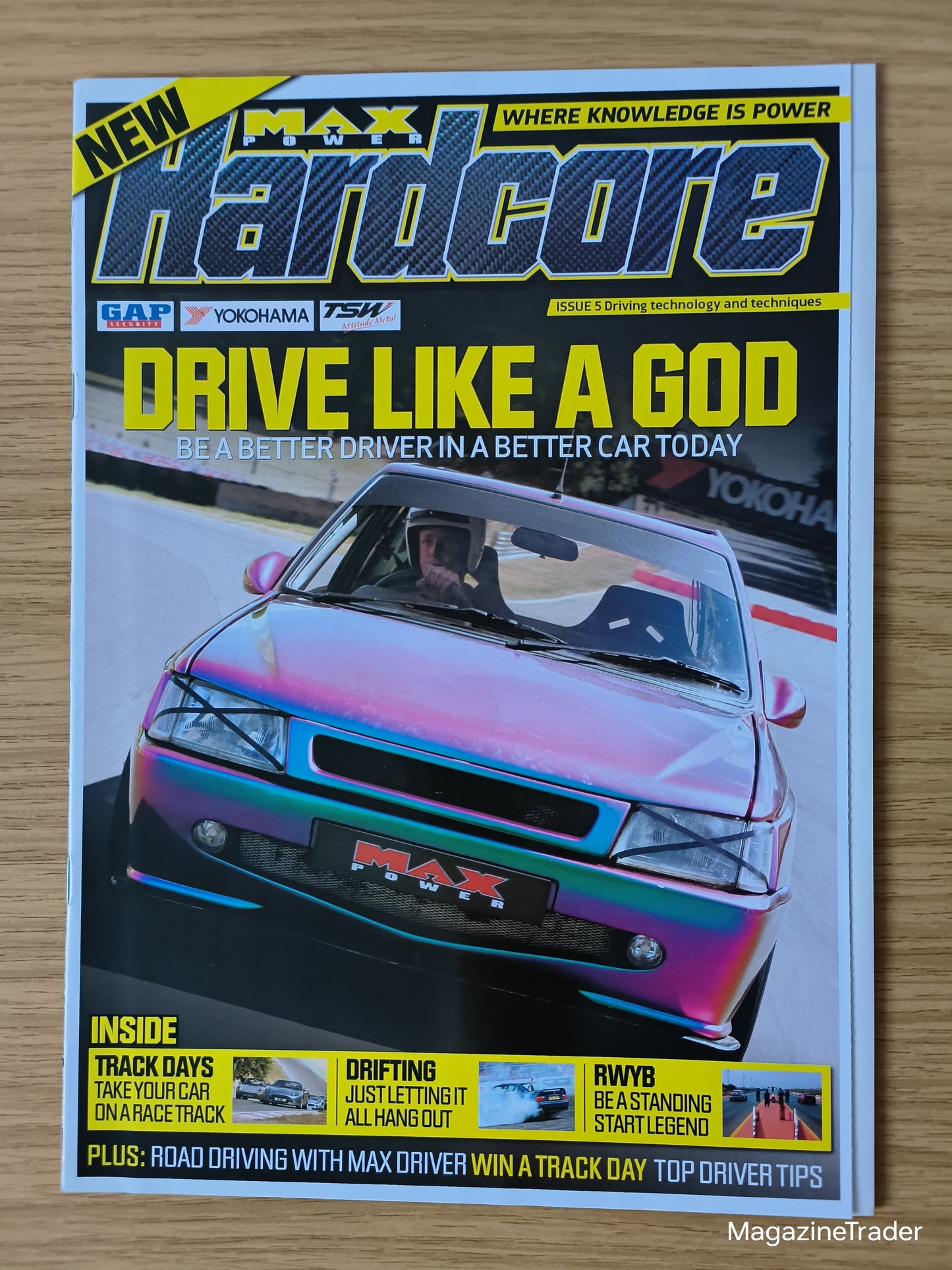 Max Power Hardcore Issue 5 (1160) Drive Like A God Drifting Track Days Rebekah