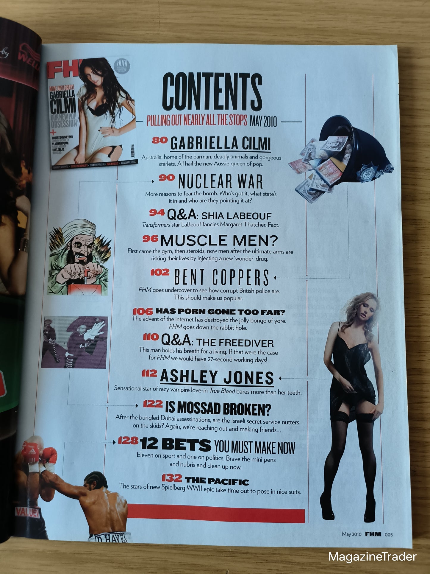 FHM Magazine May 2010 (1162) Gabriella Cilmi Ashley Jones Shia LaBeouf True Blood