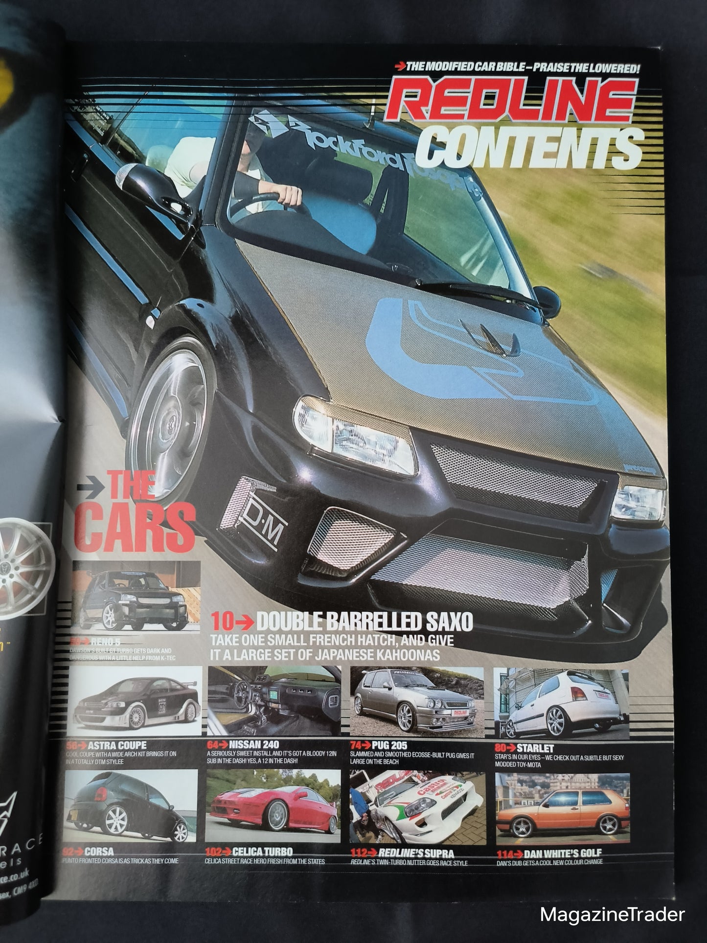 Redline Magazine June 2002 (1163) Modified Saxo VTR Twin 5in Cans Celica Turbo