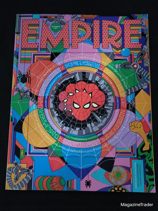 Empire Magazine December 2021 (1176) Spider-Man No Way Home Subscriber Cover Murugiah