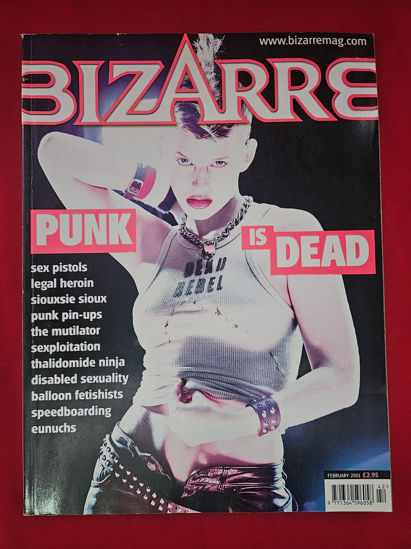 Bizarre Magazine February 2001 (1186) Issue 42 Punk Special Sex Pistols Siouxsie Sioux