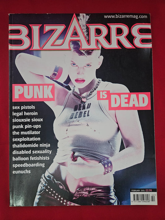 Bizarre Magazine February 2001 (1186) Issue 42 Punk Special Sex Pistols Siouxsie Sioux