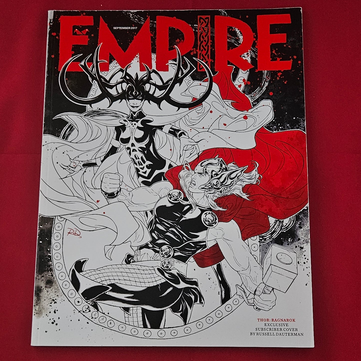 Empire Magazine September 2017 (1177) Issue 340 Thor Ragnarok Subscriber Cover Art