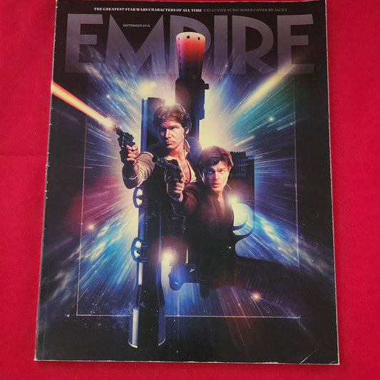 Empire Magazine September 2018 (1178) Han Solo Subscriber Cover Star Wars Idris Elba