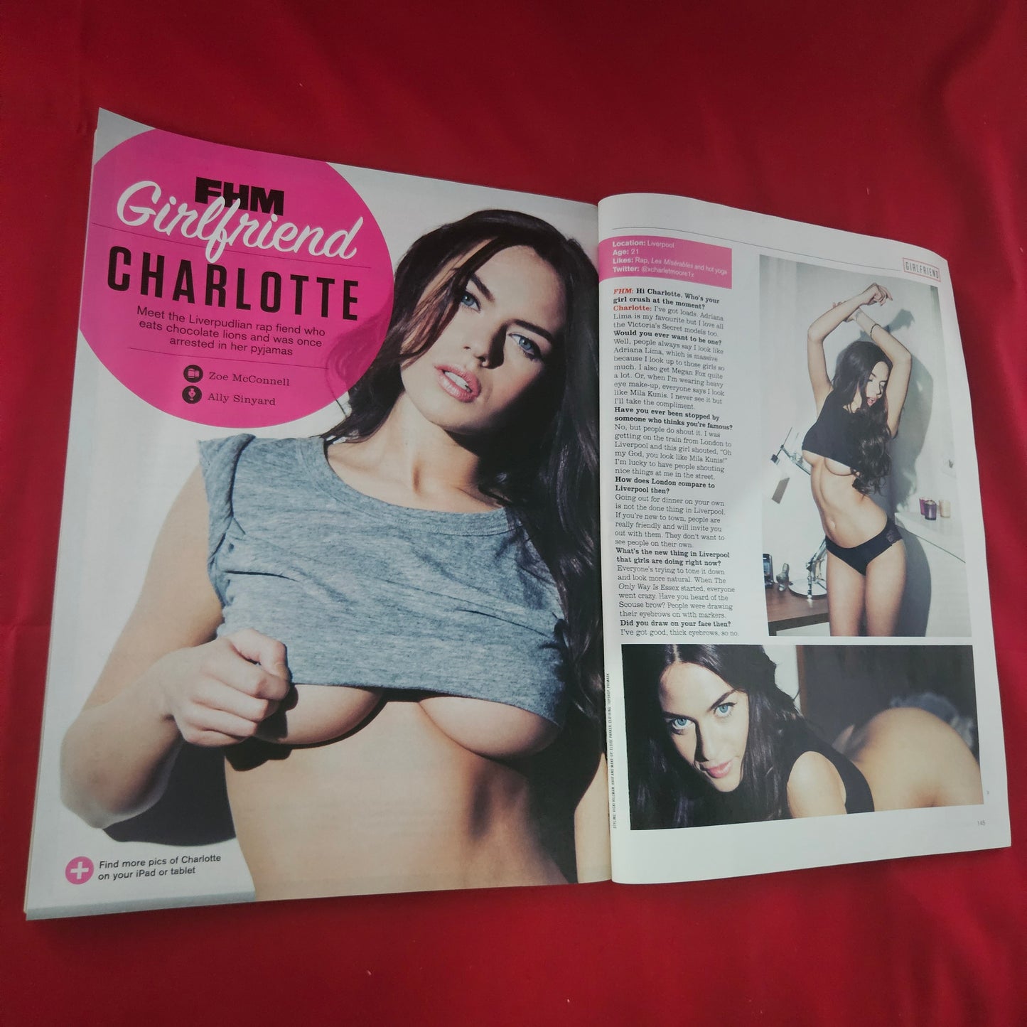 FHM Magazine January 2014 (1193) Ron Burgundy Will Ferrell Charlotte MistaJam