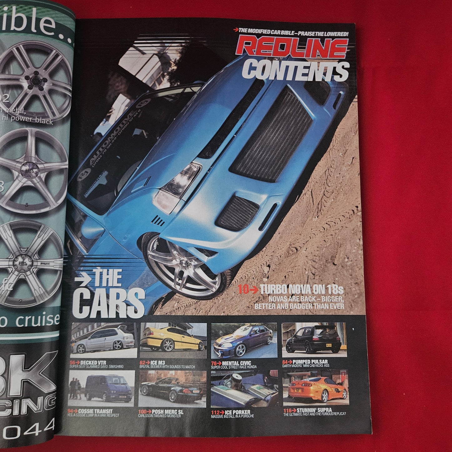 Redline Magazine December 2002 (1194) Vauxhall Nova Turbo Supra Fast Furious Zoe