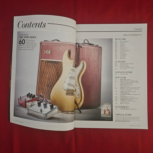 Guitarist Magazine November 2016 (1202) Issue 413 The Tone Issue Fuzz Face Scofield