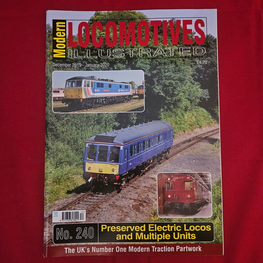 Modern Locomotives Illustrated 240 (1205) Preserved Electric Locos Multiple Units