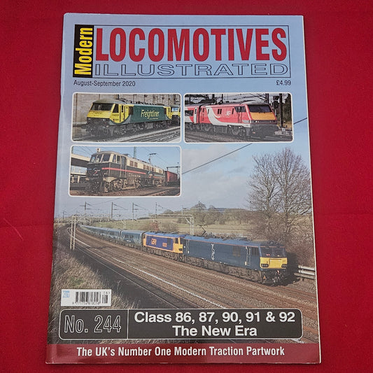 Modern Locomotives Illustrated Aug-Sept 2020 (1212) Issue 244 Class 86 87 90 91 92