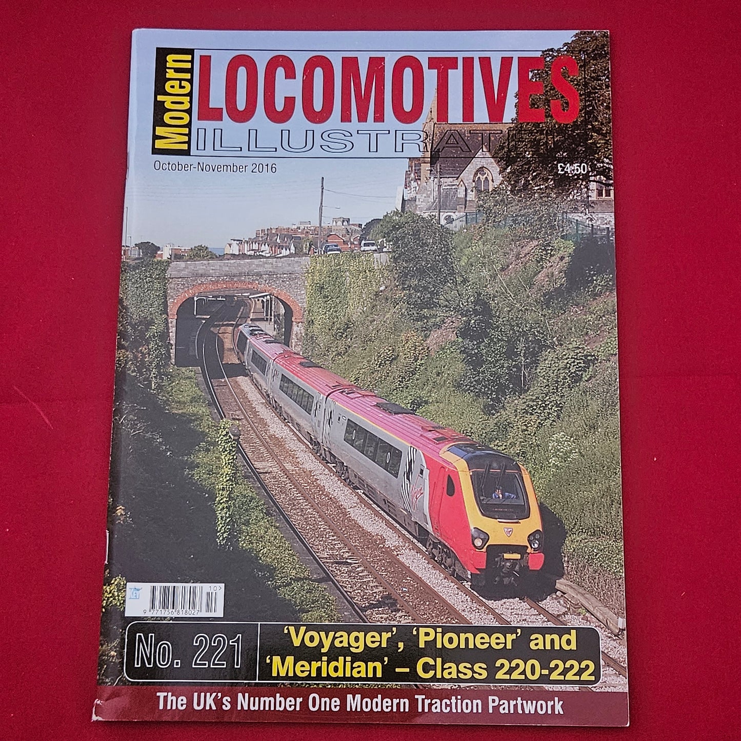 Modern Locomotives Illustrated Oct-Nov 2016 (1212) Issue 221 Class 220 221 222 Voyager