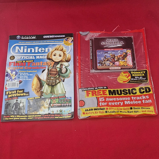 Nintendo Official Magazine UK February 2004 (1217) Issue 137 Sealed Smash Bros CD