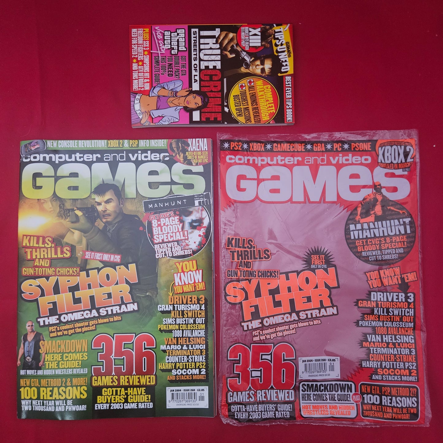 Computer And Video Games Magazine January 2004 (1218) Issue 268 Syphon Filter Manhunt