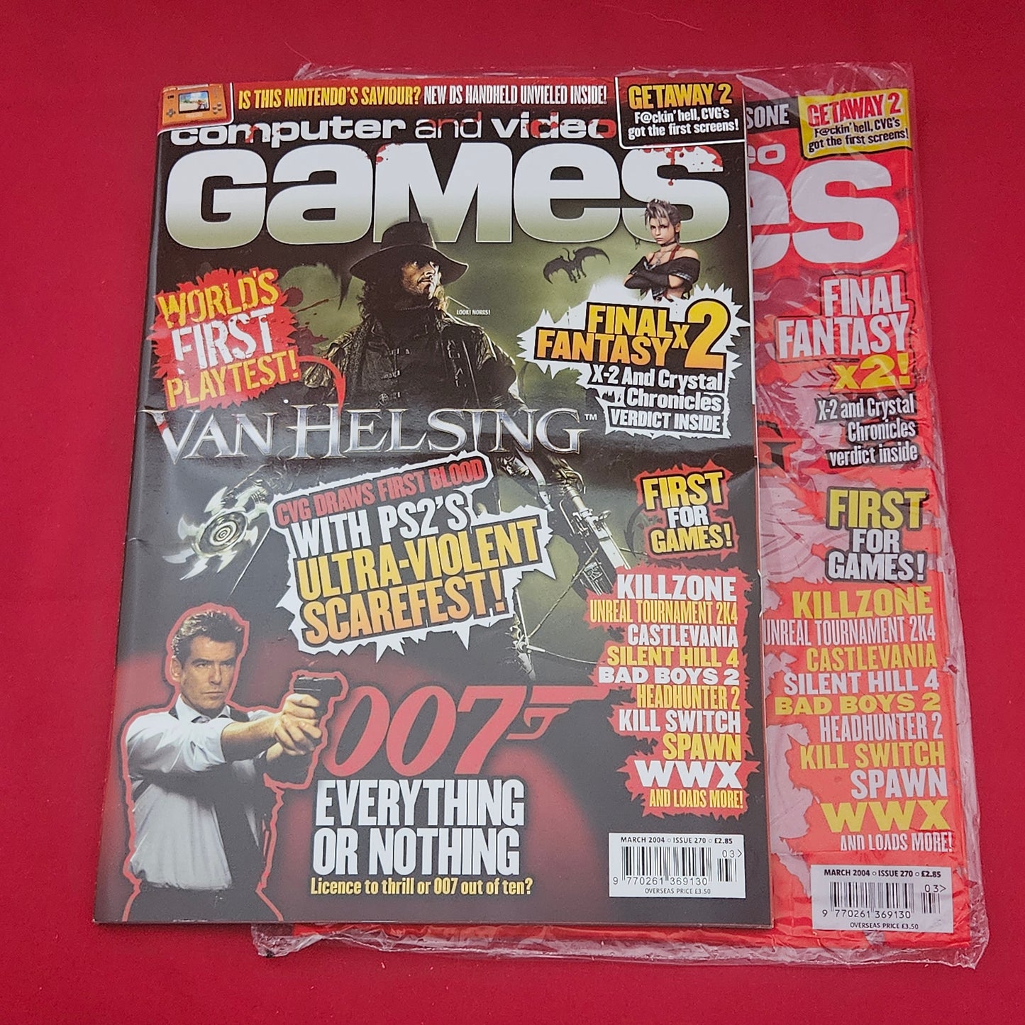 Computer And Video Games Magazine March 2004 (1218) Issue 270 Van Helsing Final Fantasy X-2