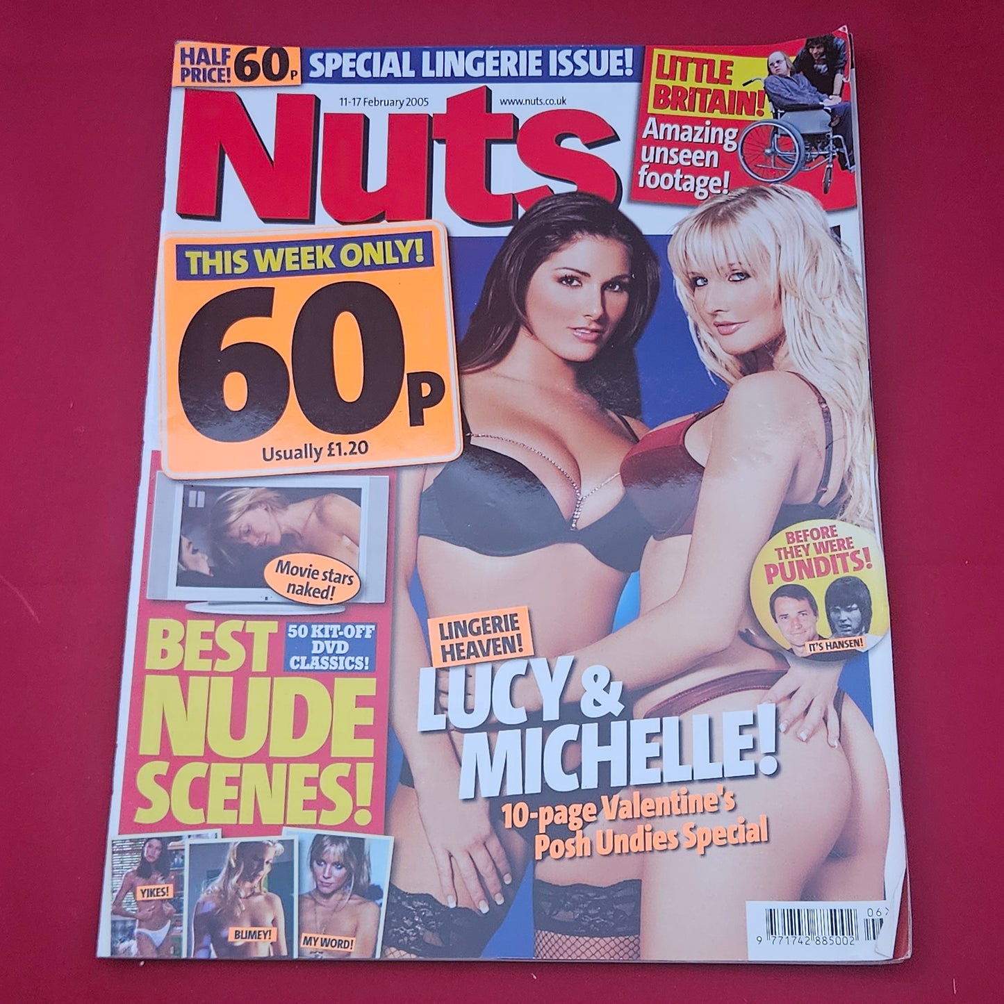 Nuts Magazine 11-17 February 2005 (1220) Lucy Pinder Michelle Marsh Lauren Pope